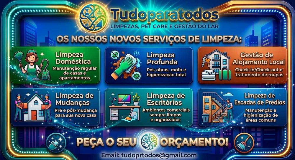 Serviços de Limpeza Residencial e Comercial | Profissional e Detalhada
