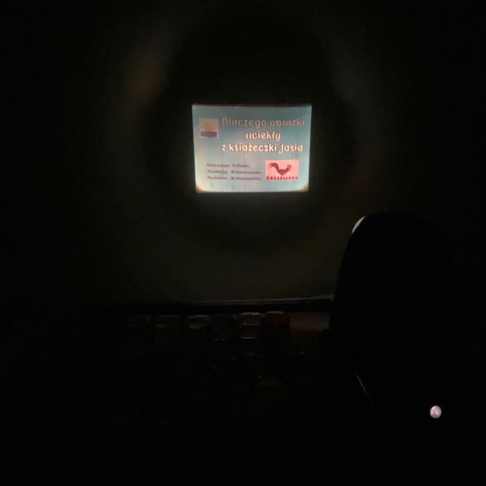 Kino domowe dla dzieci - 45 bajek + diaskop z lat 70 tych