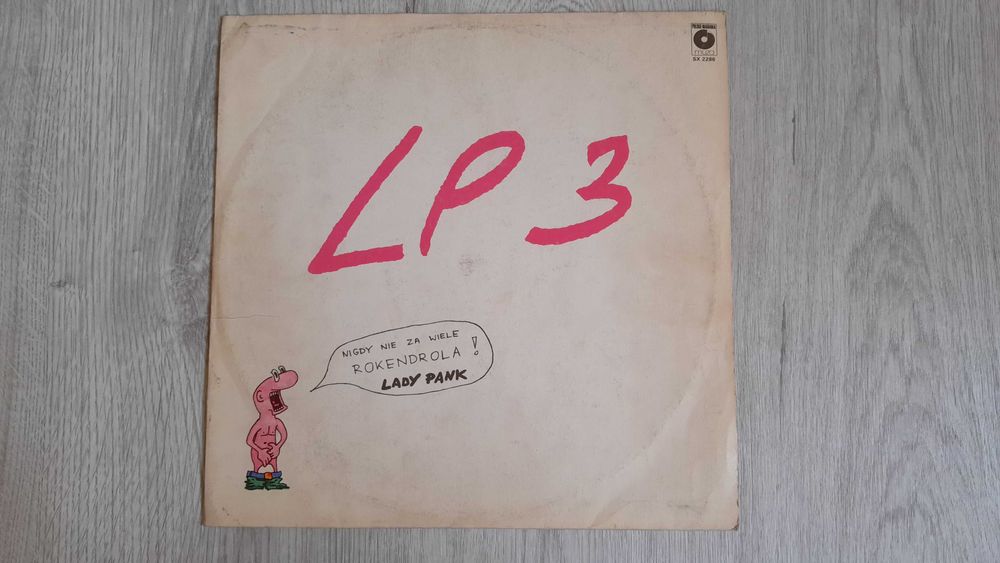 Płyta winylowa LADY PANK LP3 winyl płyty winylowe 1986