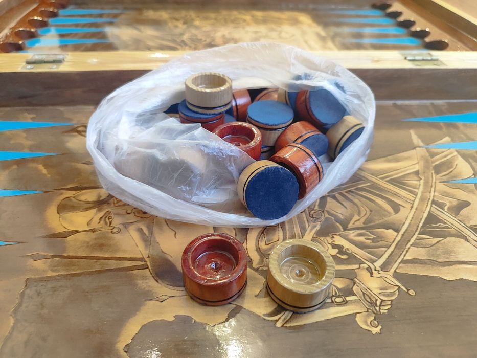 Нарди шахмати шашки 3в1 РУЧНОЇ РОБОТИ