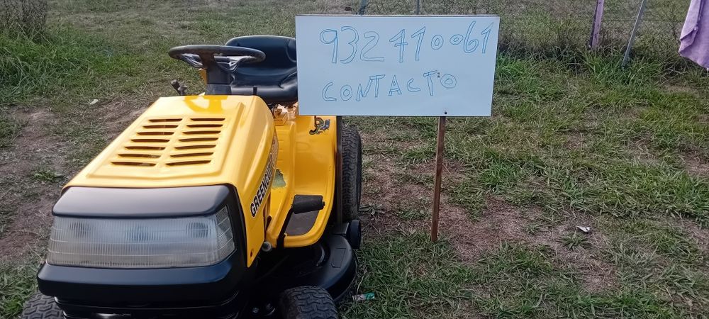 Tractor corta relva 15cv sem cesto de recolha