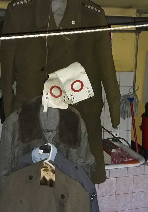 Mundury MO Lwo wp wojska lotnicze plaszcz zimowy policja