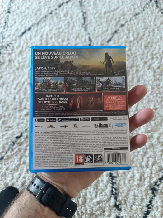 Assassin's Creed Shadows PS5 (pouco usado)