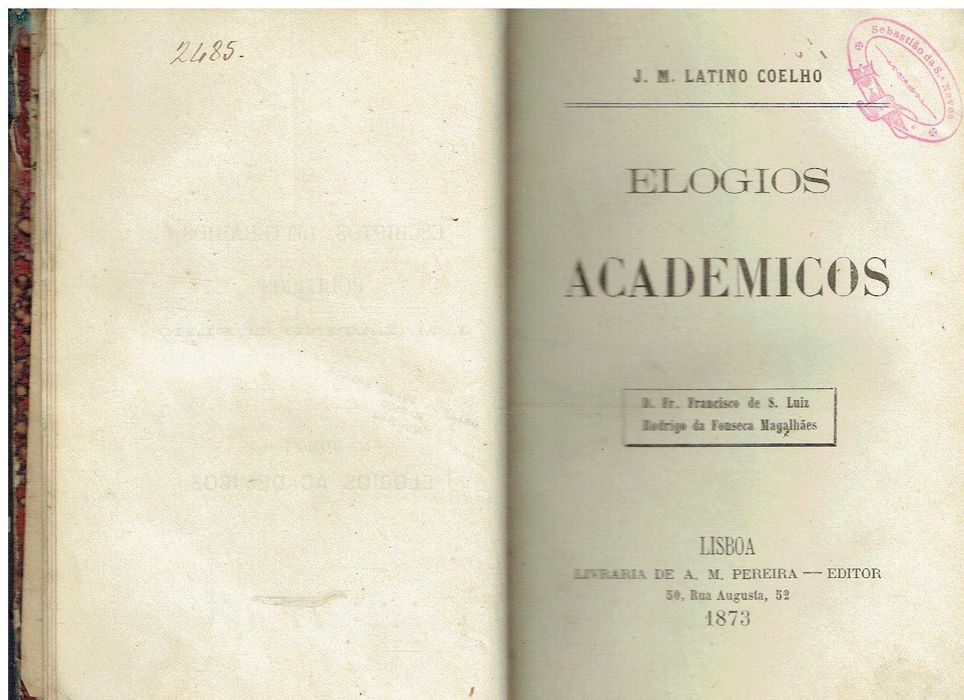 14182

Livros de J. M. Latino Coelho
