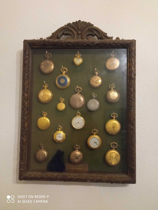 Testemunhos do tempo coleção de relógios