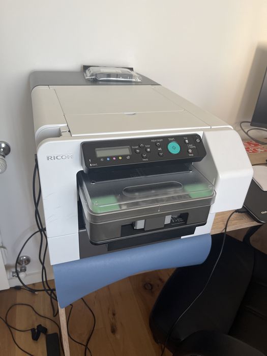 Impressora textil Ricoh RI 100 (com garantia) + Prensa Térmica p8001
