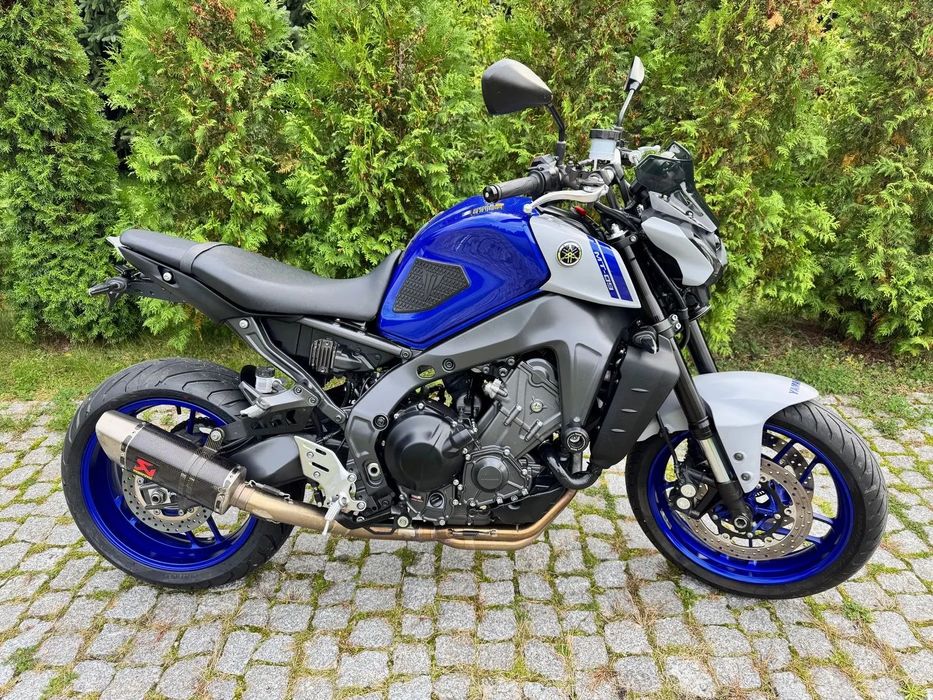 Yamaha MT YAMAHA MT 09 MT-09 full akrapović niski przebieg piękny  3X kluczyk