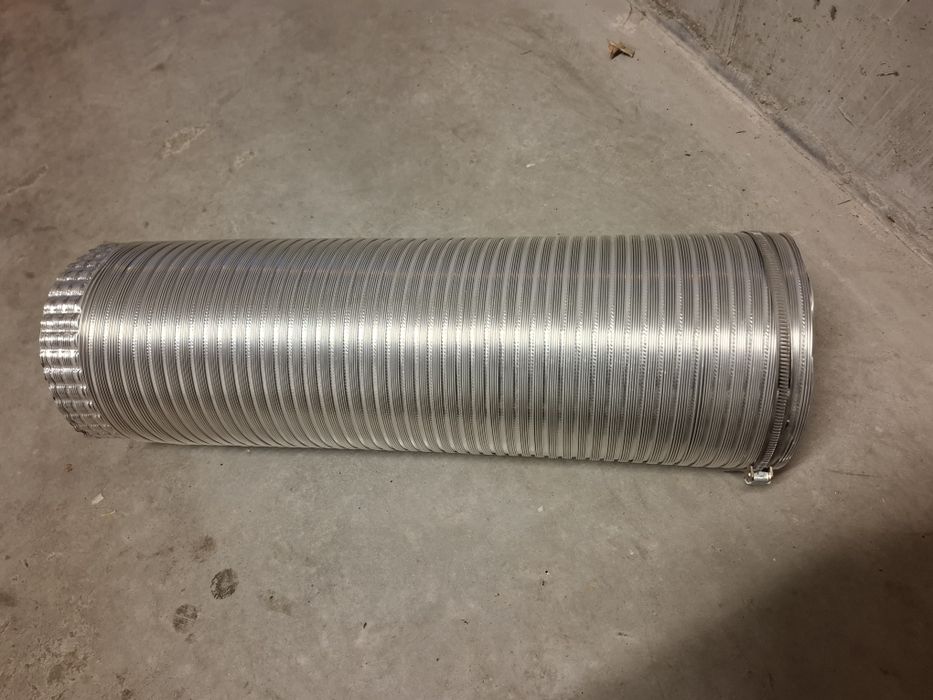 Rura aluminiowa do okapu.