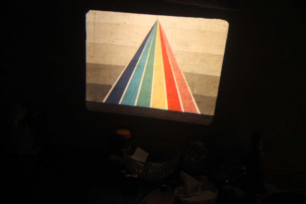 Rzutnik , projektor do bajek  " Ogonek "   PRL