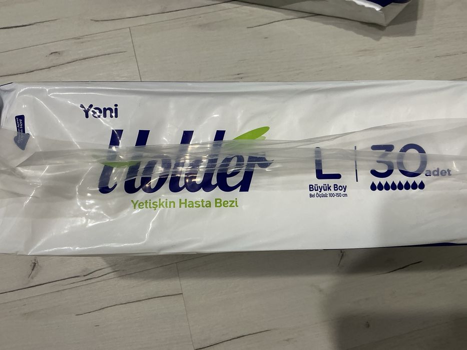 Продам  подгузники  L,ночные   Holder L  на 8 капель , в пачке 30шт ProCare XL 8кап