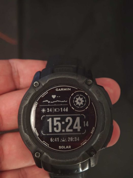 Garmin Instinct 2X Solar Grafite 50 mm — Como Novo