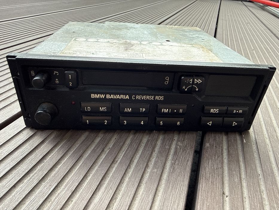 Oryginalne radio BMW Bavaria C Reverse RDS Blaupunkt E30 E34 E36