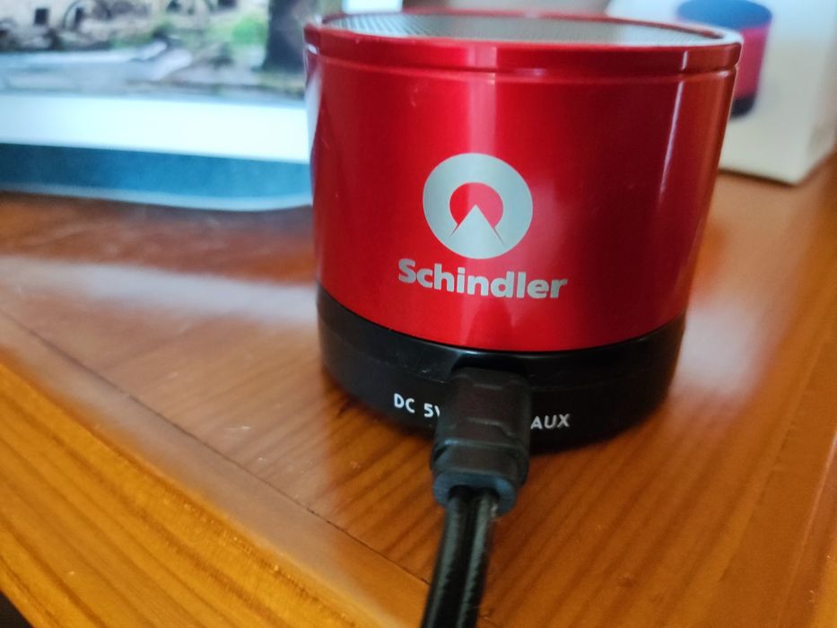 Coluna sem fios, a bateria