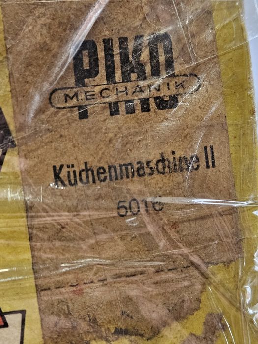 Piko Mechanik DDR - zabawkowy mikser z czasów PRL