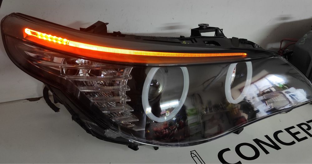 Regeneracja reflektorow przeróbki USA UK Biled BMW MERCEDES AUDI INNE