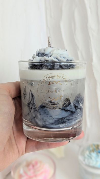 Соєві ароматичні свічки ручної роботи | Подарунок | Handmade