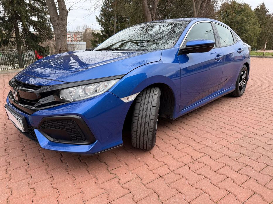 Honda Civic 1,0i-129KM.Klimatr.Grzany fotel.Aktyw.Tempom.2x koła.Serwis ASO.Zamian