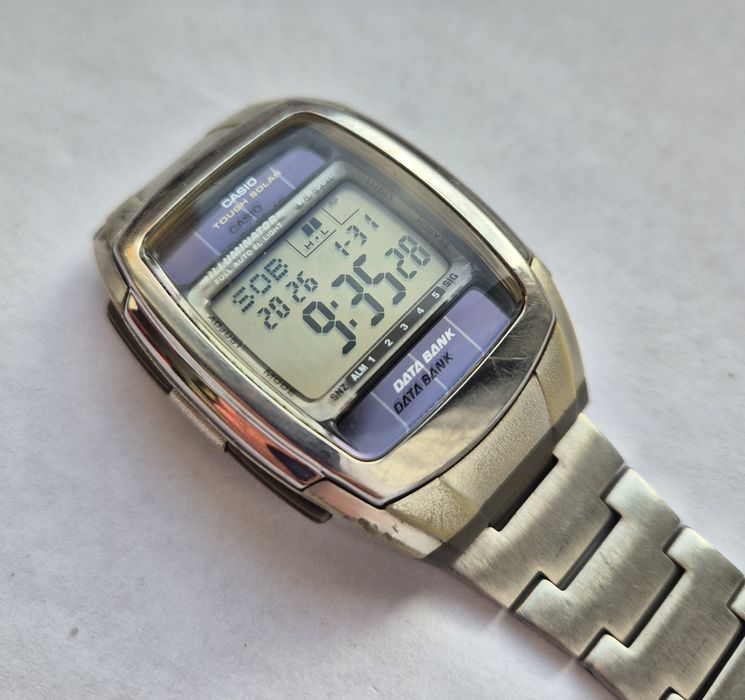 Zegarek Casio Casio DB-E30 Databank solar vintage