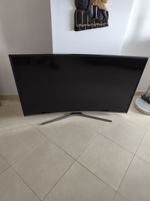 Televisao samsung 55 polegadas curva como nova