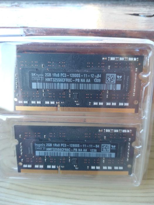 Sodimm ddr3 2x2gb