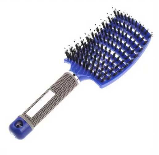 4 x super szczotka do włosów z WŁOSIEM DZIKA, nie ciągnąca, delikatna