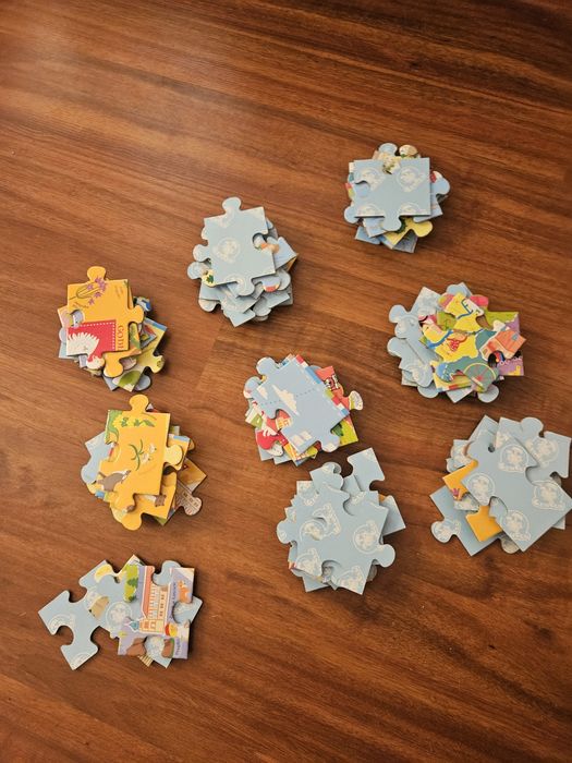 Puzzle dla dzieci mapa Polski 84 sztuki 5+