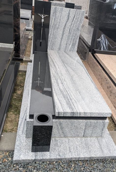 Nagrobek granitowy pomnik 90x190