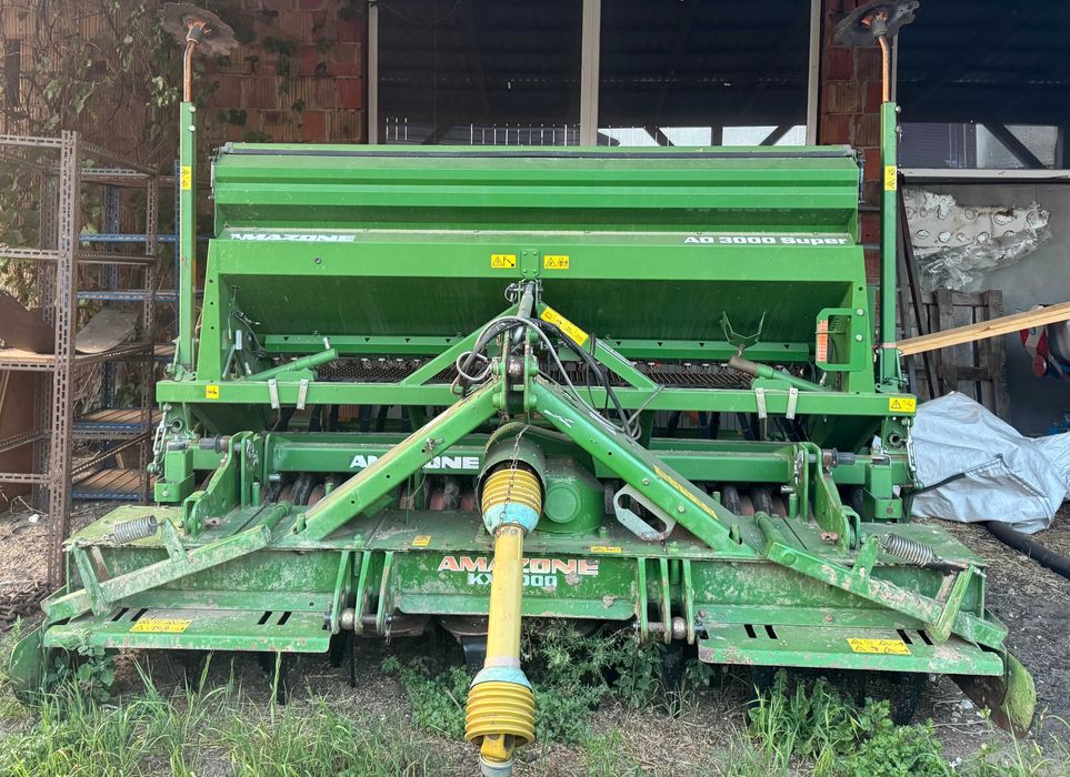 Agregat uprawowo siewny amazone kx3000
