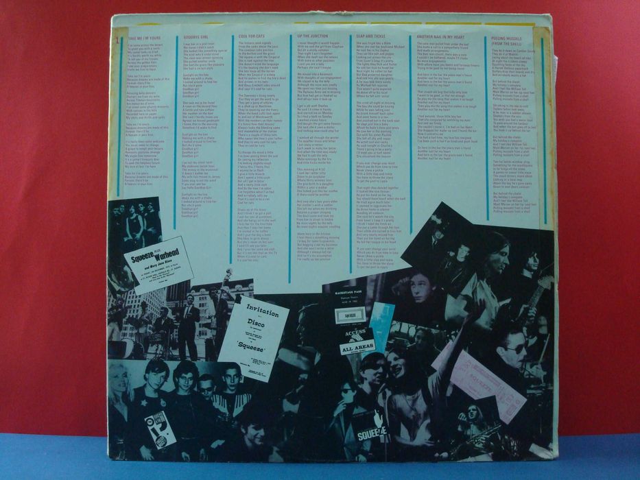 Squeeze - Singles - 45's And Under / VG Plus / LP / EU / 1982