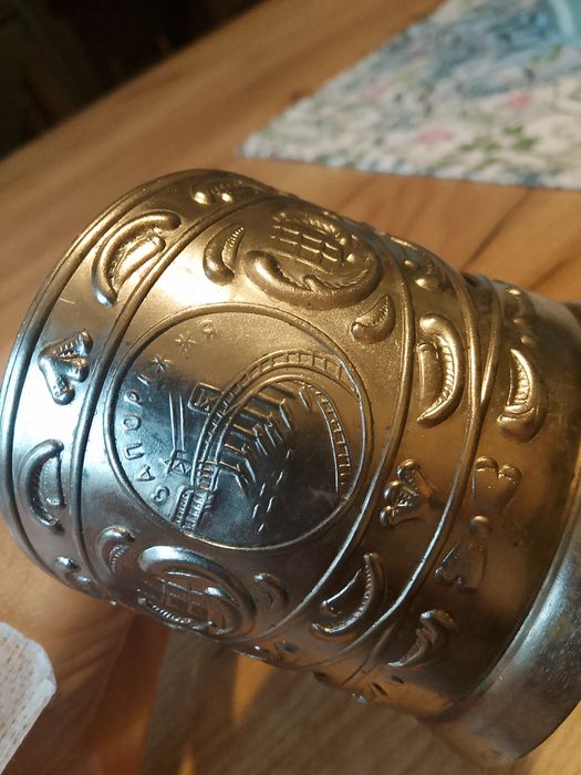 Koszyczki   uchwyty do szklanek ZSRR sygnowane