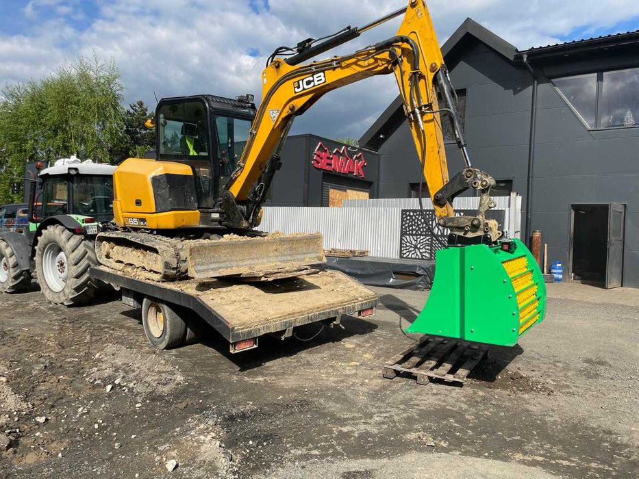 Łyżka przesiewająca sortująca do ziemi przesiewacz SEM2000 6T -9T