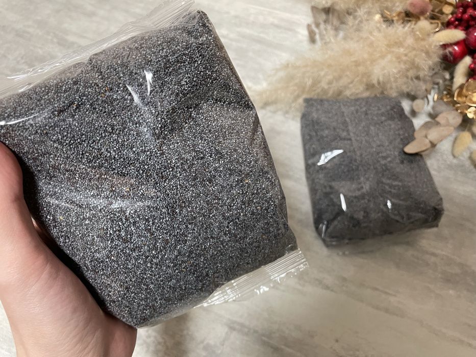 Мак сухий чеський. сирий, не мелений по 500г. НЕ гірчить