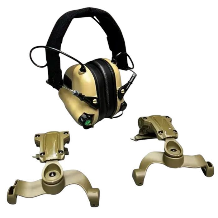 Балістичний шолом AholdTeсh Premium 3А + навушники EARMOR M31