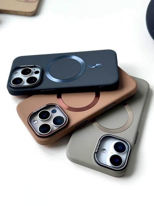 Чохол iPhone 17 та інші MagSafe АСОРТИМЕНТ, широка палітра, дизайни