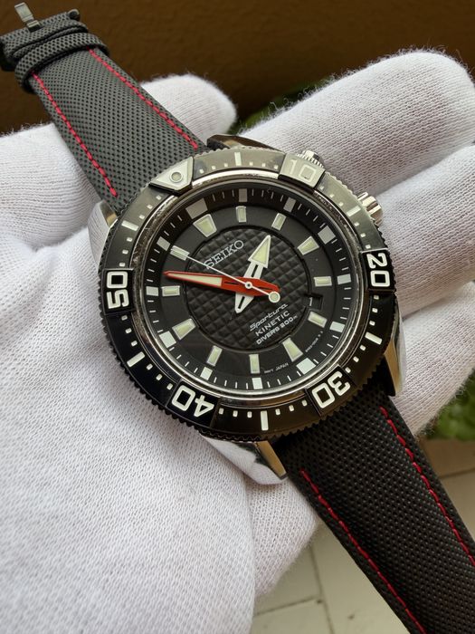 Seiko Sportura Kinetic divers
