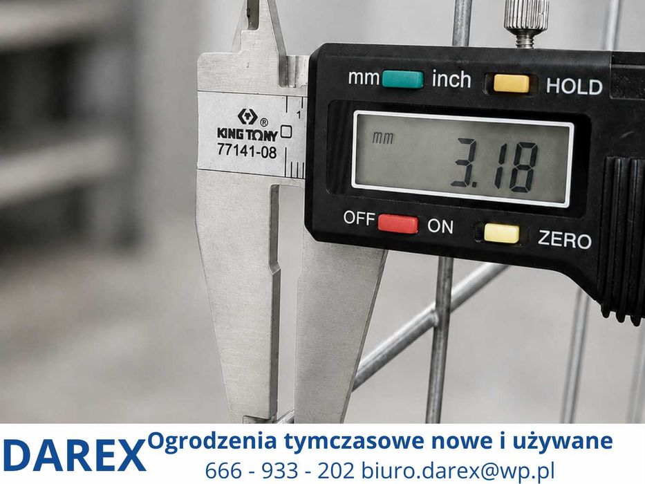 Panele Ogrodzeń Tymczasowych używane na Budowę, lasy, pola, pastwiska