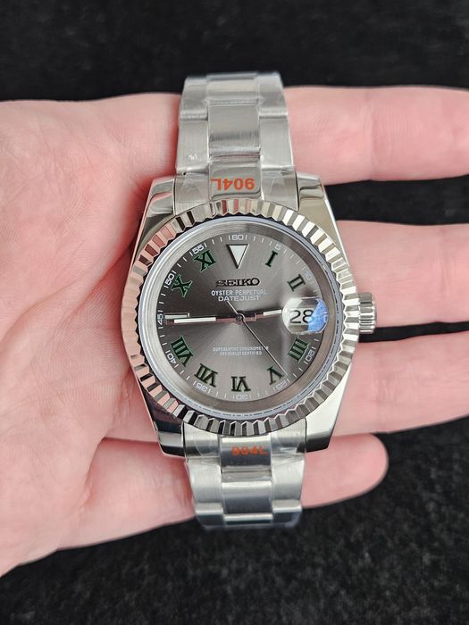 Годинник Seiko mod Wimbledon на оригінальному механізмі 7s26