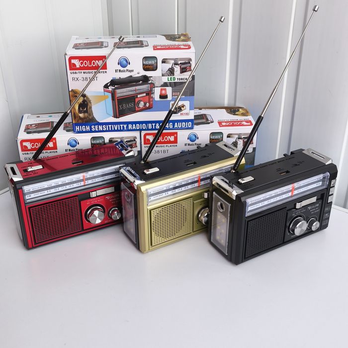 Високочутливе радіо/Bluetooth та 2.4G аудіо