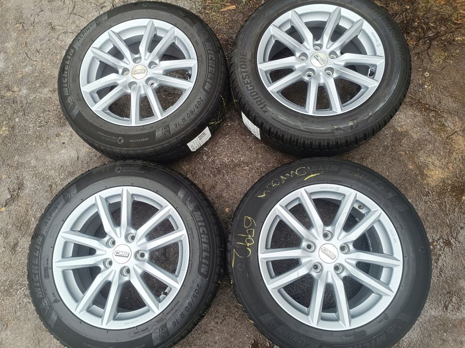 felgi aluminiowe 5x112 skoda octavia audi vw golf 5 6 leon opony zimow