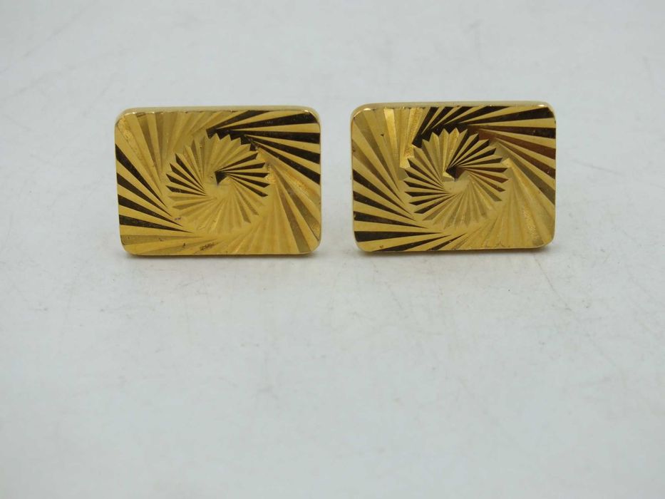 Spinki do mankietów koszuli PRL jak nowe VINTAGE