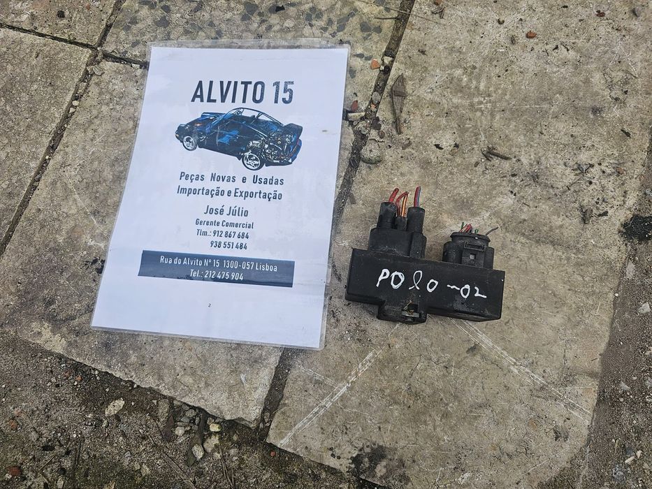 Relé  controle do ventilador do radiador VW Polo 2002