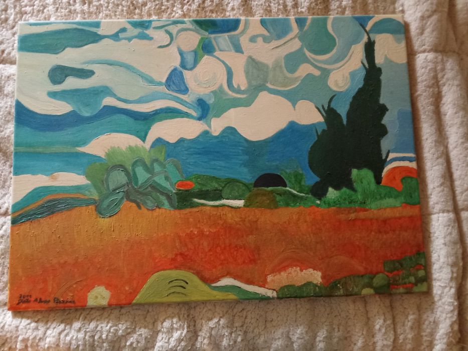 Quadro copia de Van Gogh