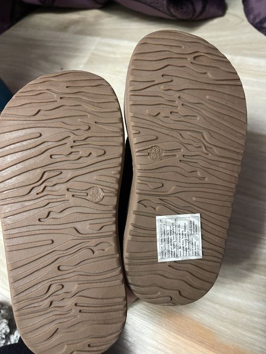 Дитячі кросівки,хайтопи  зимові , коричневі