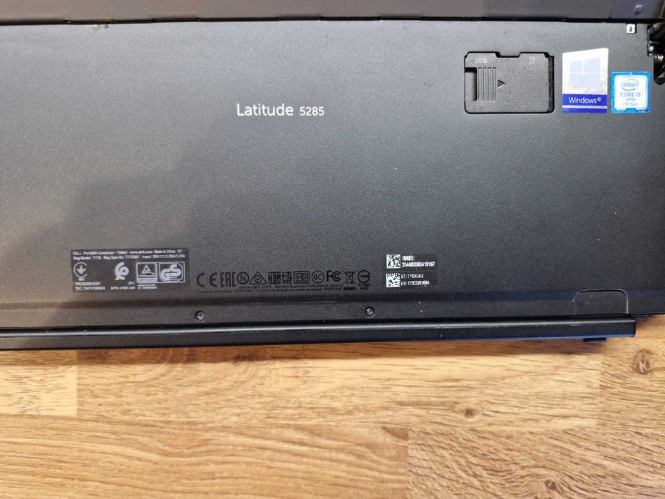 OKAZJA Laptop  tablet DELL Latitude 5285 i5 7300u LTE Windows PRO