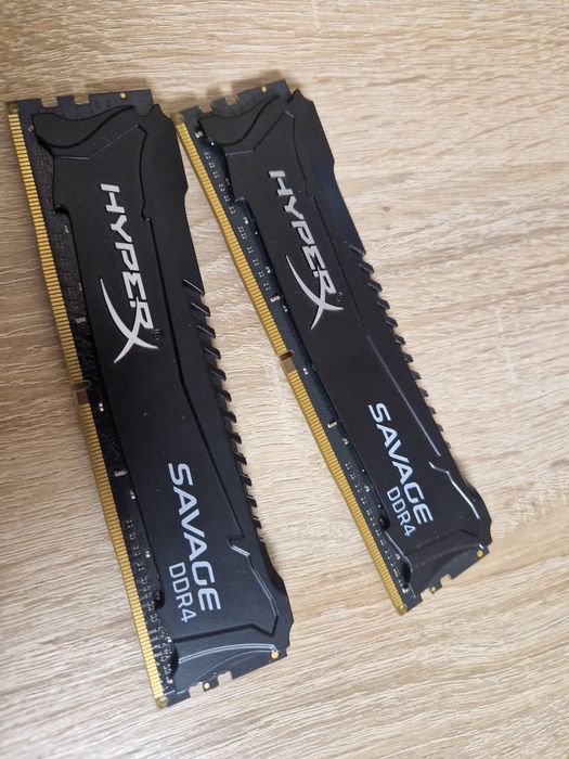 Оперативна пам'ять Kingston HyperX Savage DDR4 32GB (2x16GB) (XMP 2666MHz /3200MHz)