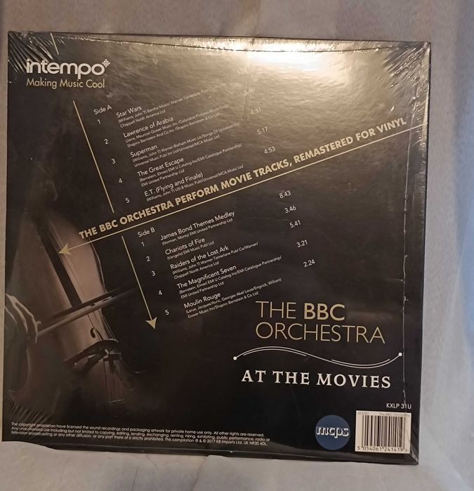 Disco de Vinil de Músicas de Cinema Novo