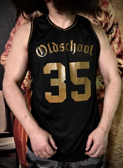 Майка Oldschool Bodybuilding Gold