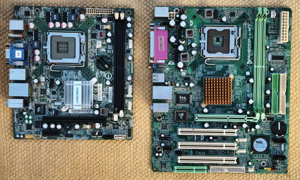 Motherboards Intel e Amd