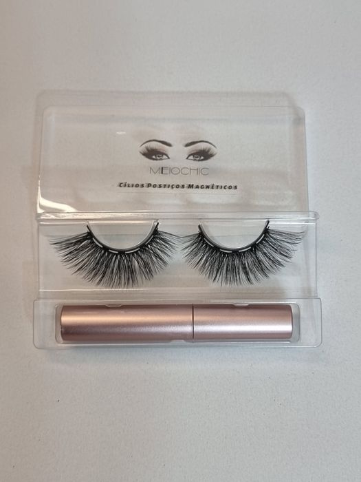 Cílios postiços 3D Magnéticos