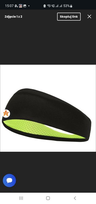 Opaski Sportowe do biegania i nie tylko unisex